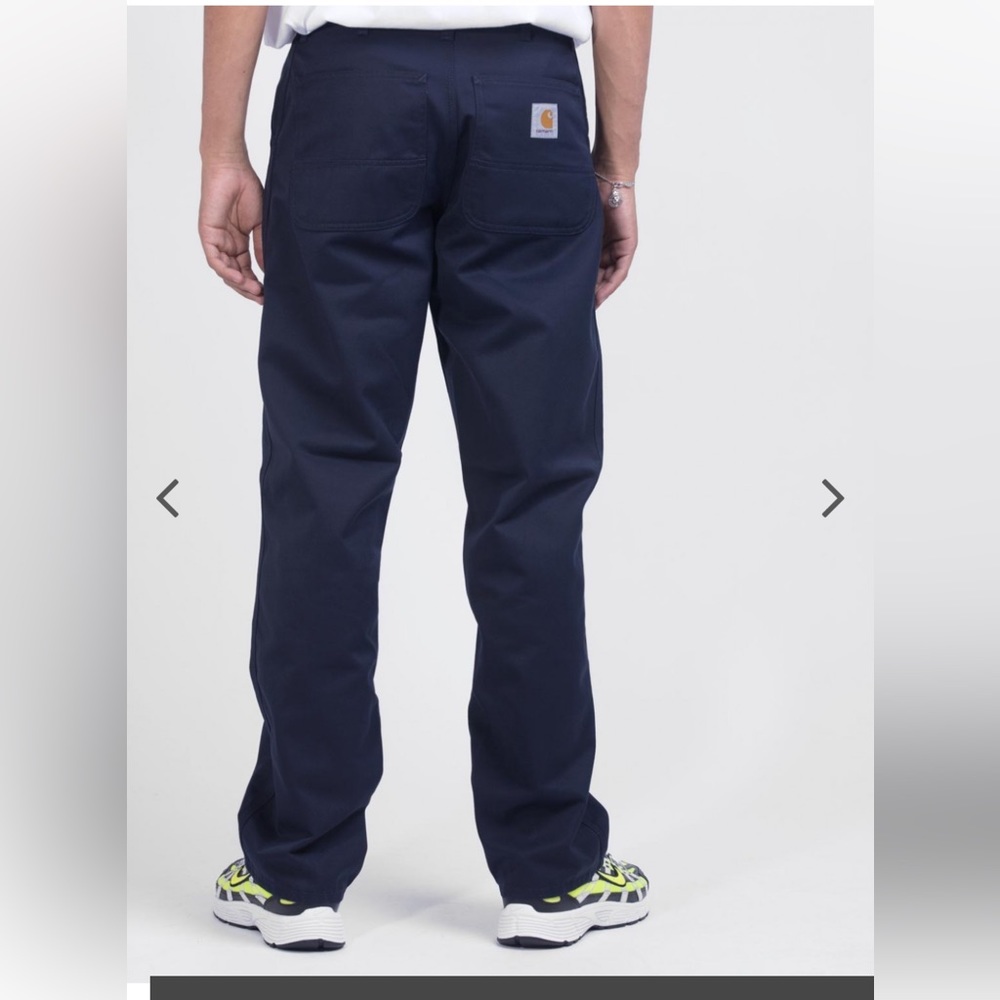 Carhartt WIP Navy Blue Men's Pants